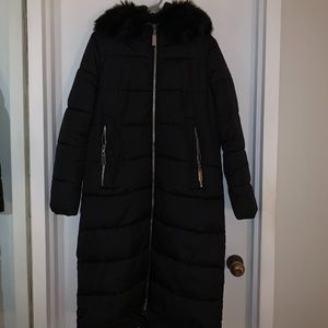 Extra long winter jacket